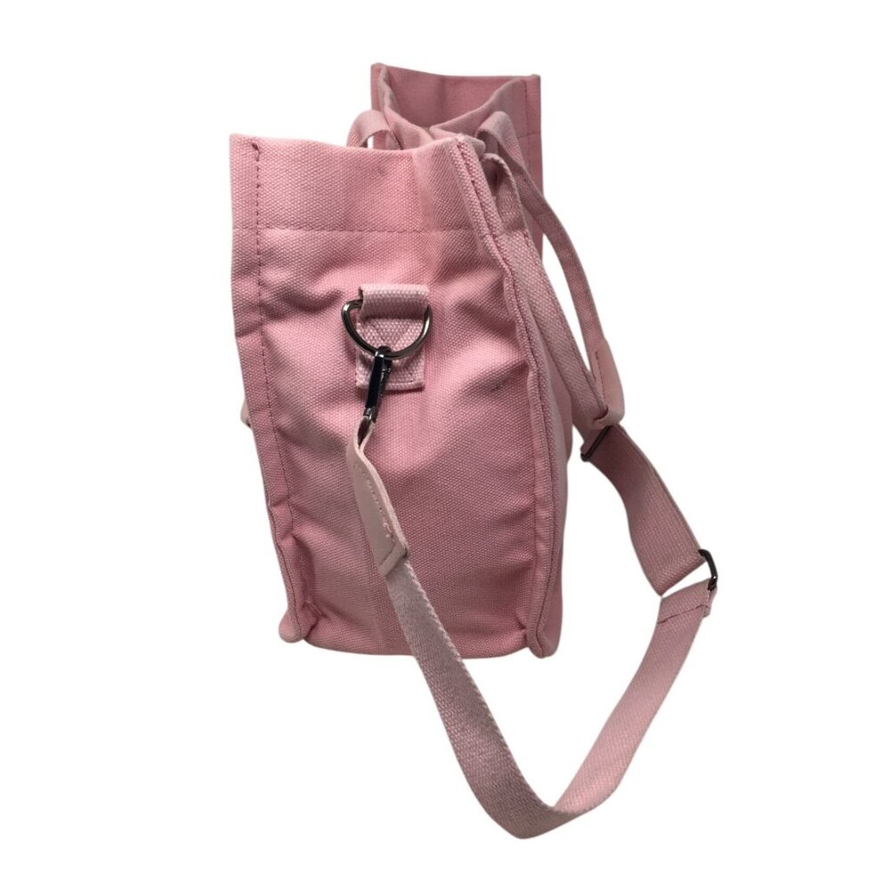 Women's ZHMO Pink Canvas Tote bag - Picture 3 of 16